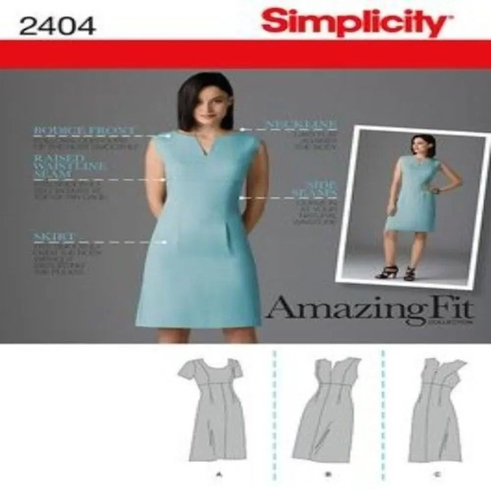 Simplicity Pattern 2404 Classic Dress 